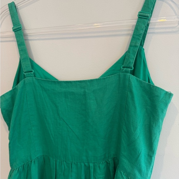 Cynthia Rowley 100% Linen Sundress w/pockets Size 10 - Picture 6 of 6